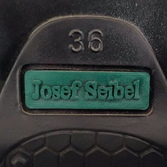 Josef Seibel Red Maroon Burgundy Suede Leather Loafers Womens Sz EU 36 - Picture 2 of 4